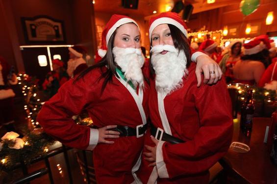 Ybor Santa Pub Crawl 2012 - Dive In Tampa Bay